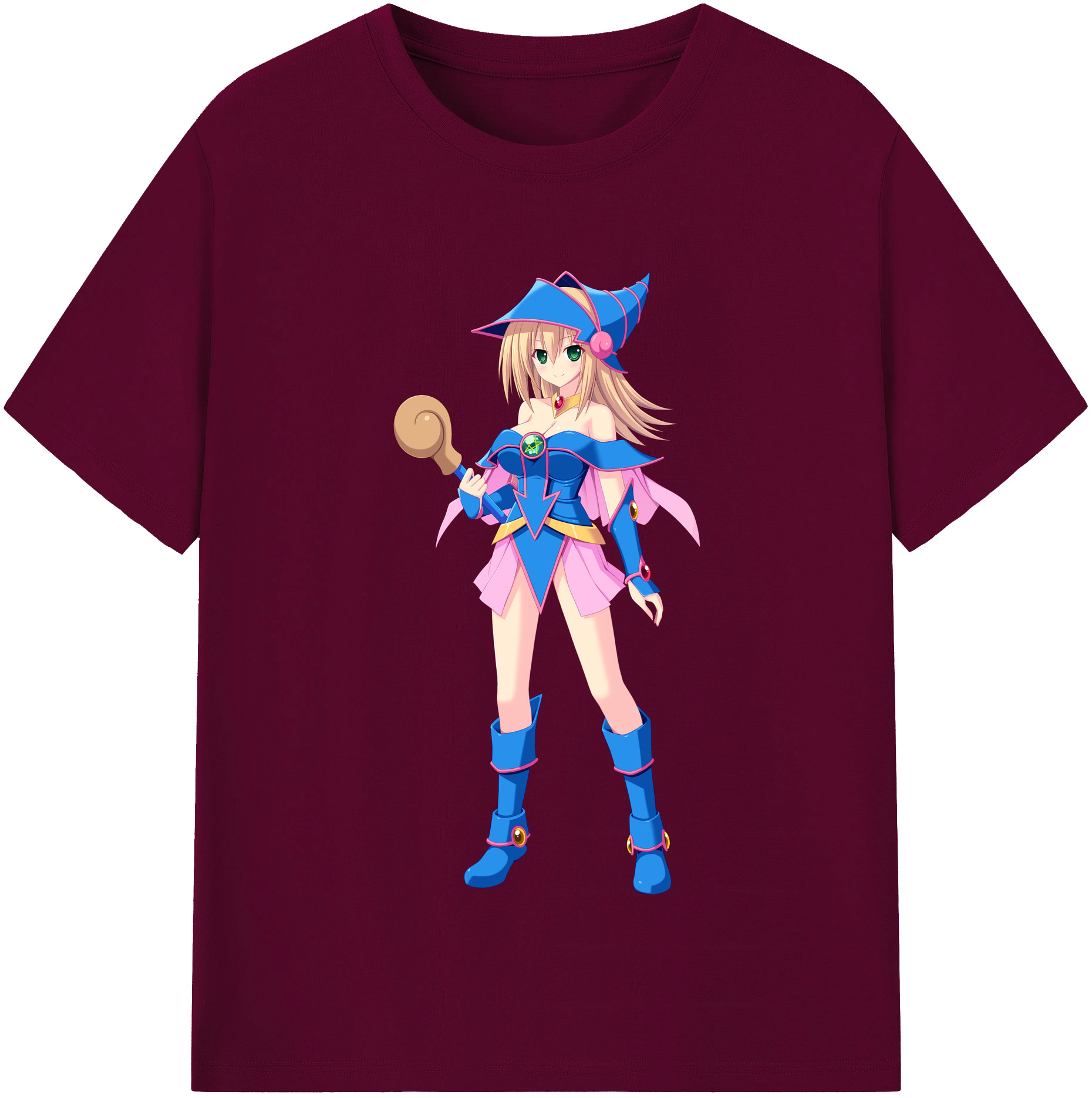 （画像用） 遊☆戯☆王 Yu-Gi-Oh! レディースカジュアルプリントTシャツ（綿100％）
